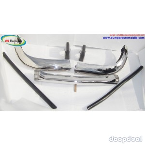 BMW 2800 CS bumper (1968-1975) in stainless steel 